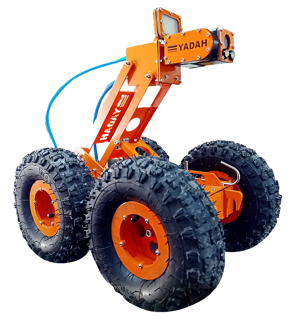 VX 600L - Robô de inspeção - Robustez