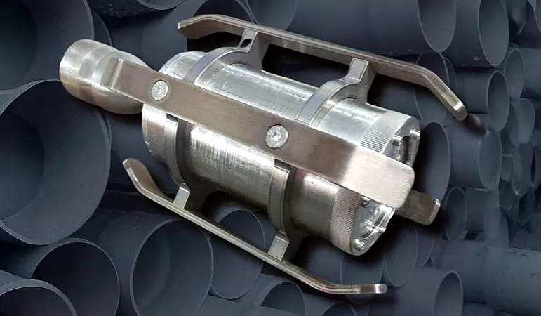 JetCam - Inspeções em Tubulações de Pequeno Diâmetro